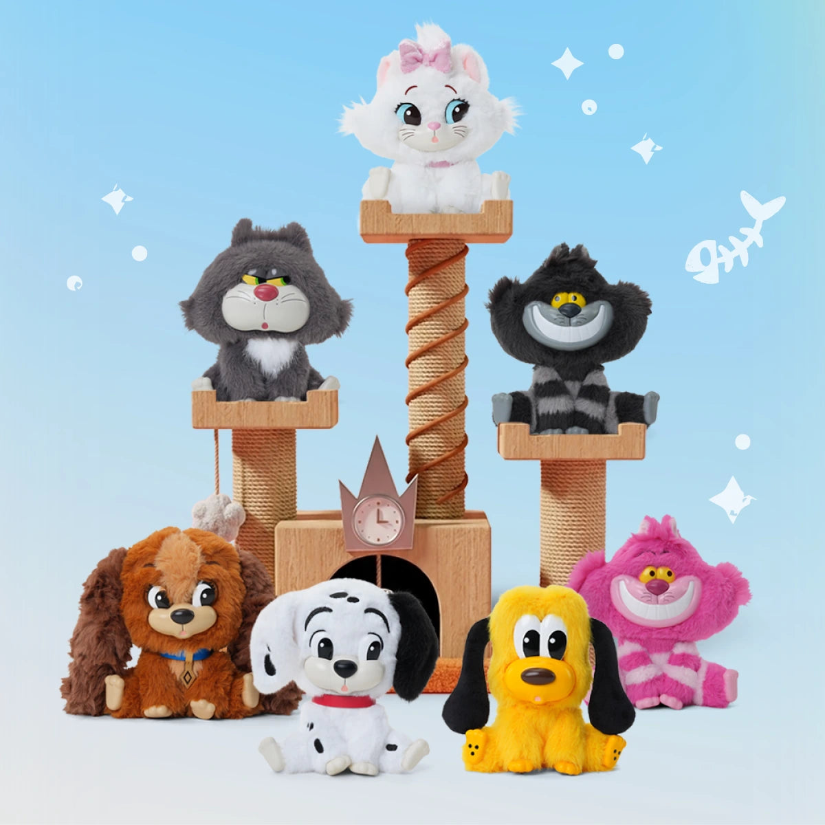 DISNEY CATS & DOGS BUDDIES SERIES PLUSH CHARM