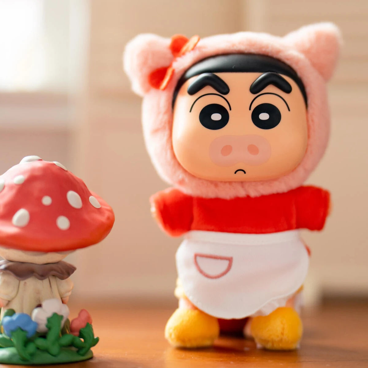 CRAYON SHINCHAN WARDROBE SERIES LLAVERO DE PELUCHE