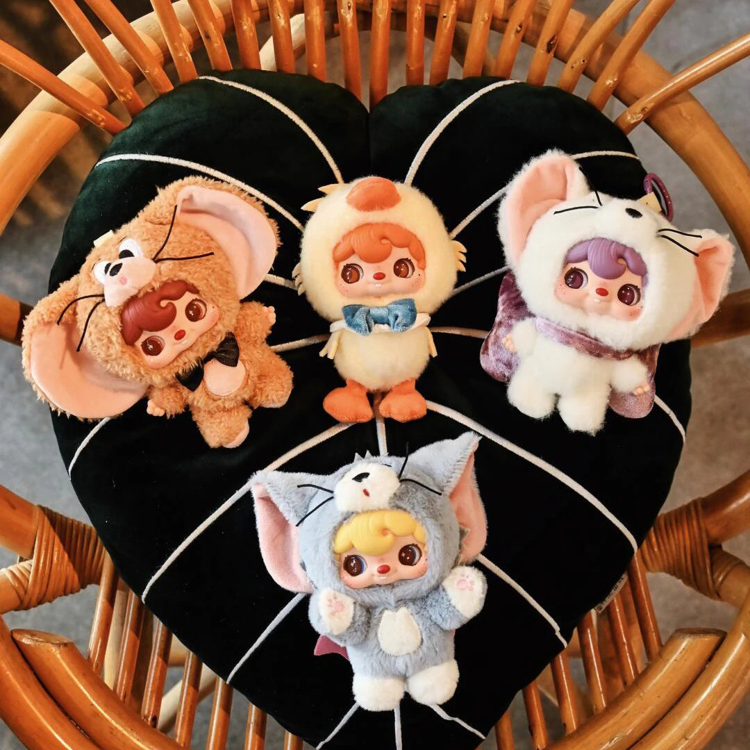 POUKAPOUKA × TOM AND JERRY U-NIQUE FRIEND VINYL PLUSH BLIND BOX