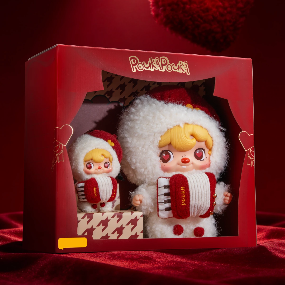 POUKAPOUKA LOVESTRUCK MUSICIAN PLUSH GIFT SET