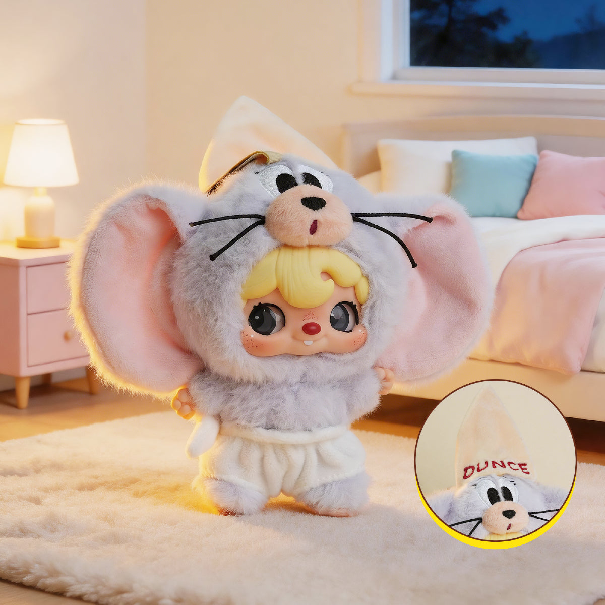 POUKAPOUKA × TOM AND JERRY U-NIQUE FRIEND VINYL PLUSH BLIND BOX