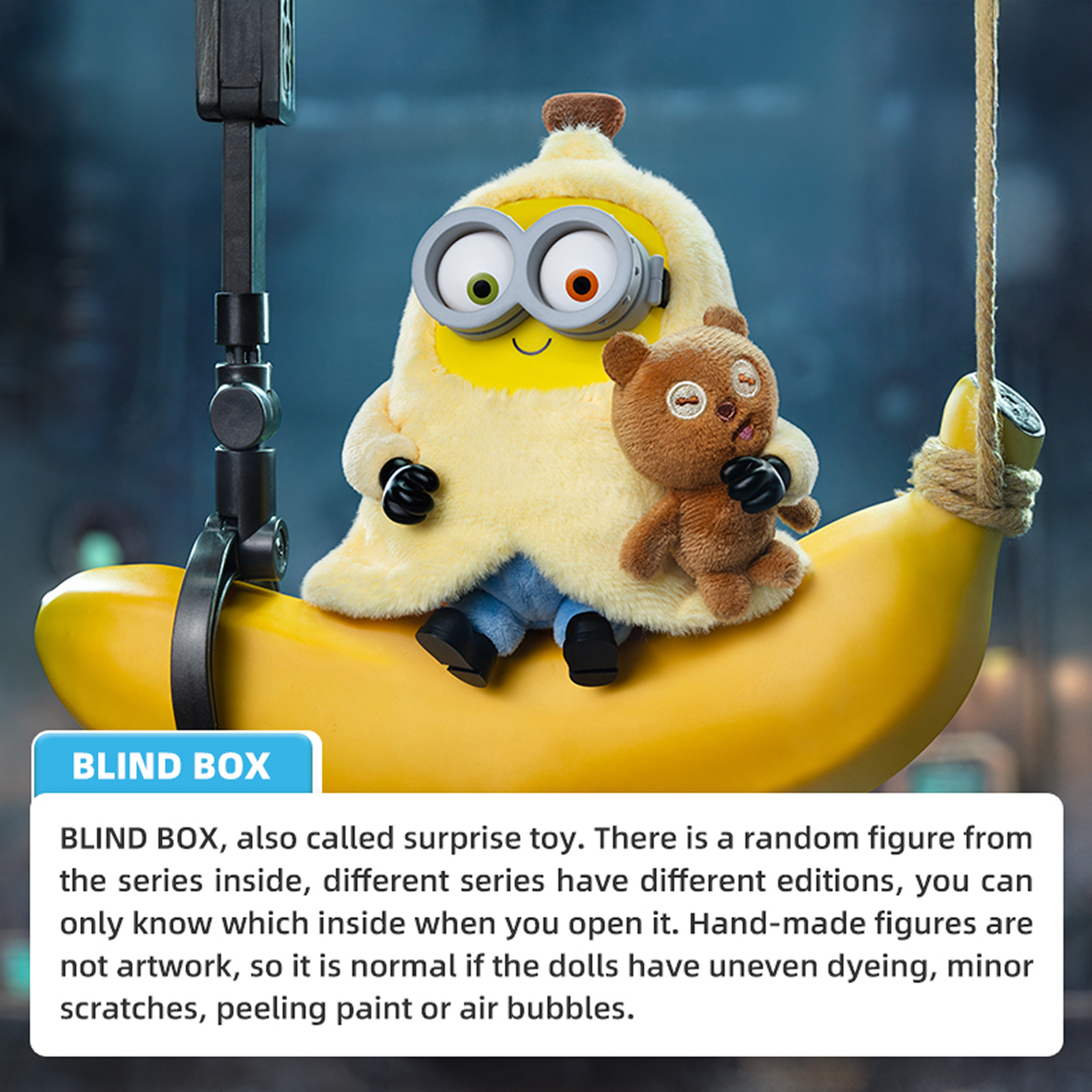 Bob & Tim – Best Buddies Forever Series Vinyl Plush Keychain Blind Box