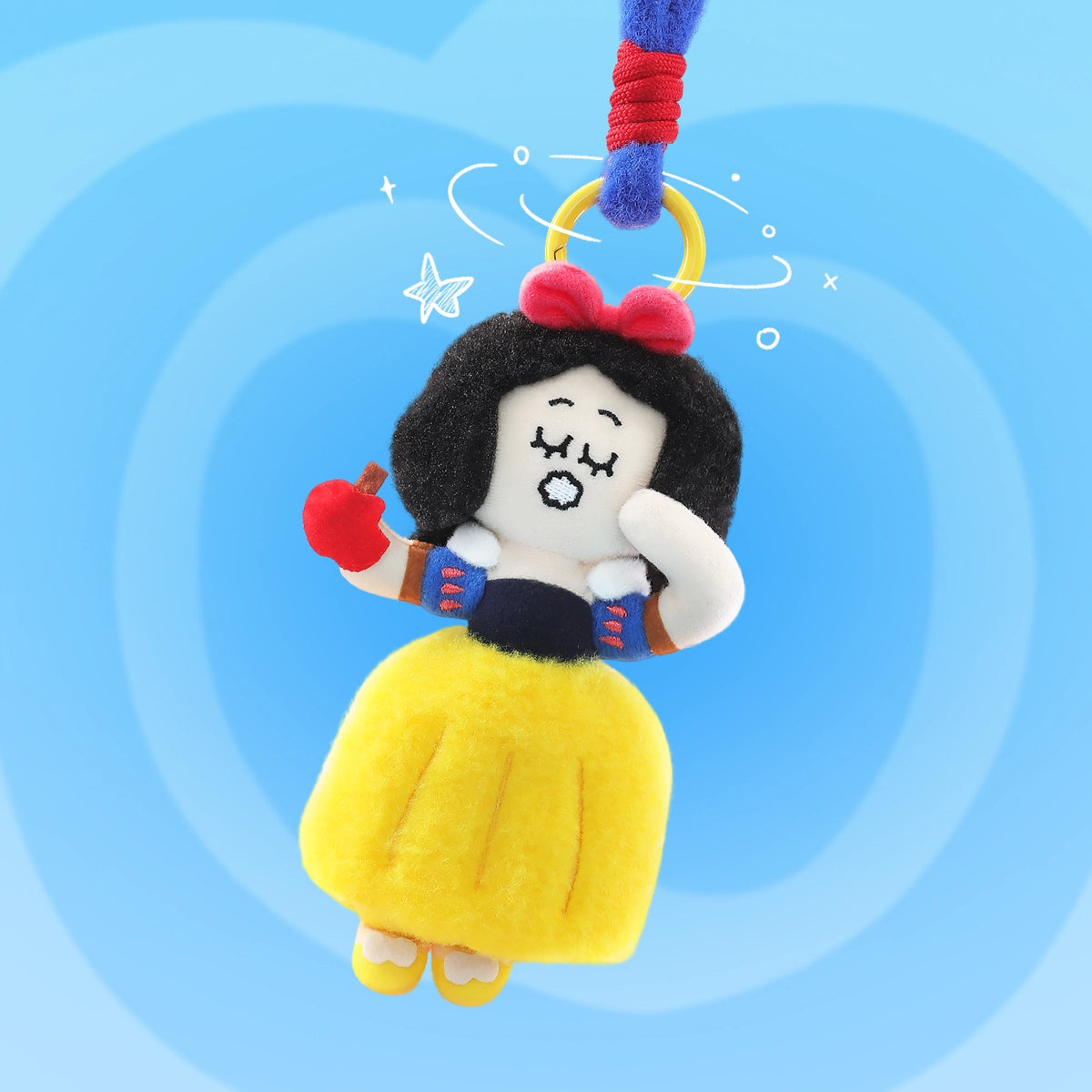 DISNEY PRINCESSES ON THE RUN Móc Khóa Thú Nhồi Bông