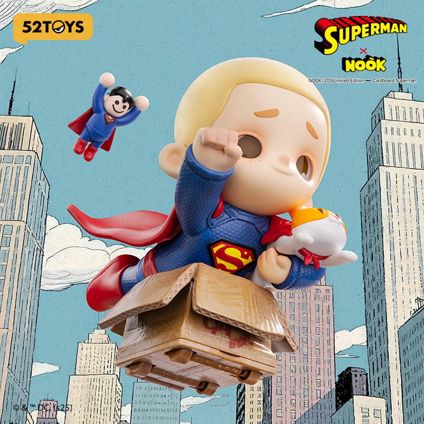 NOOK 120% LIMITED EDITION- CARDBOARD SUPERMAN