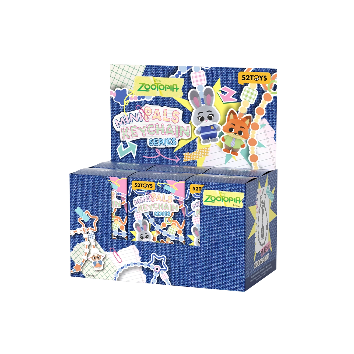 ZOOTOPIA MINI PALS KEYCHAIN SERIES ブラインドボックス