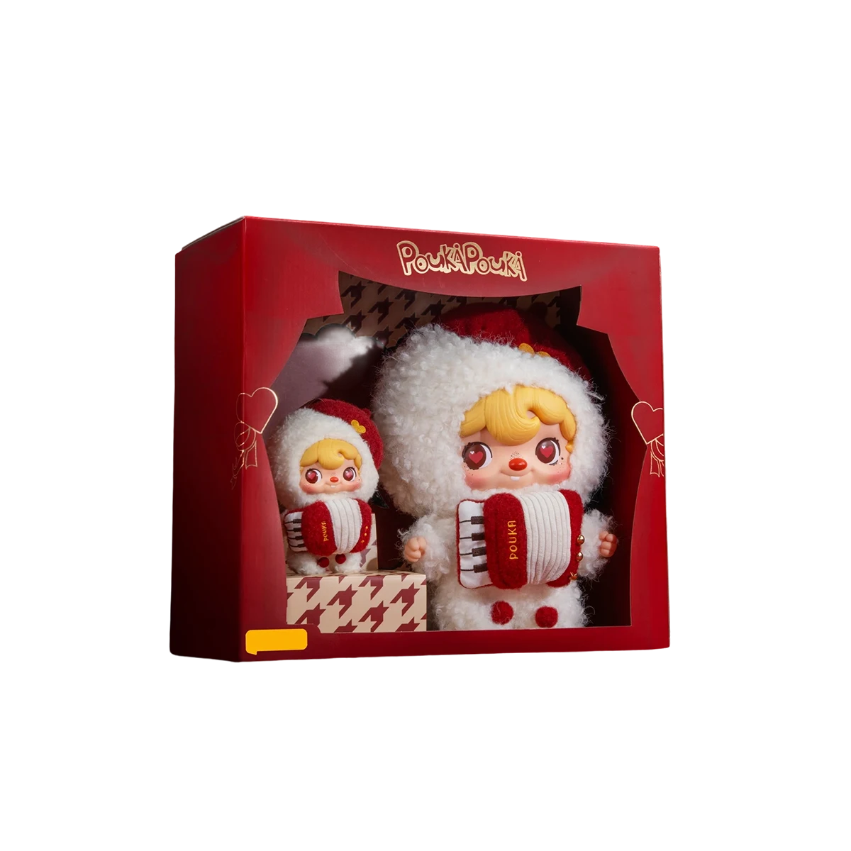 POUKAPOUKA LOVESTRUCK MUSICIAN PLUSH GIFT SET