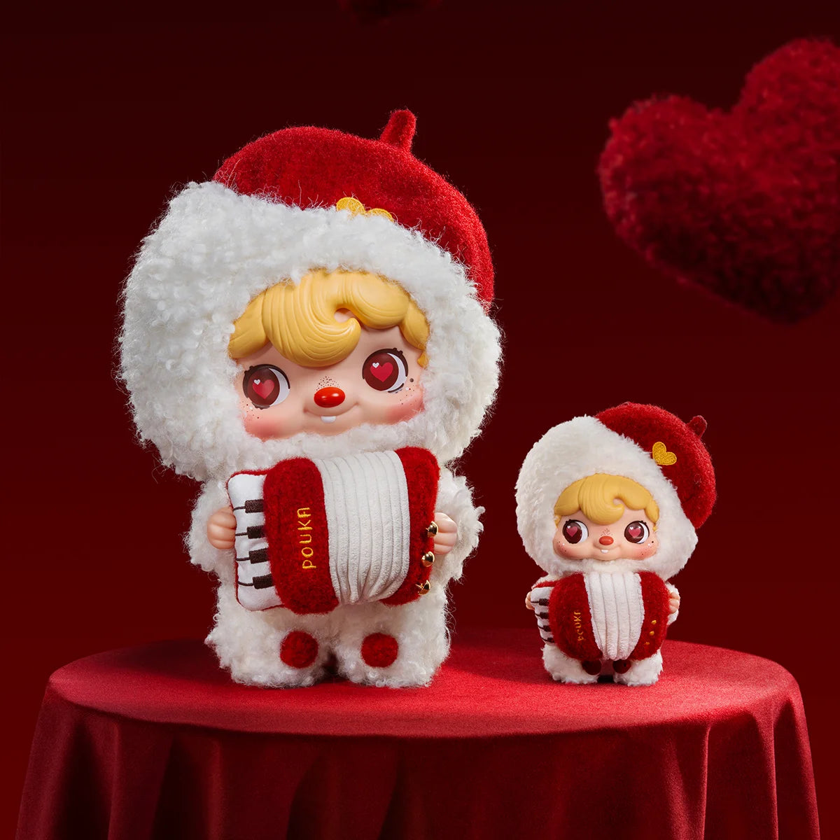 POUKAPOUKA LOVESTRUCK MUSICIAN PLUSH GIFT SET