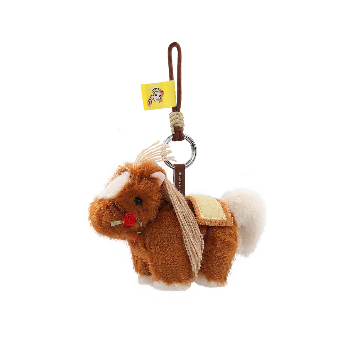 DISNEY PRINCESS PONY PALS SERIES PLUSH KEYCHAIN