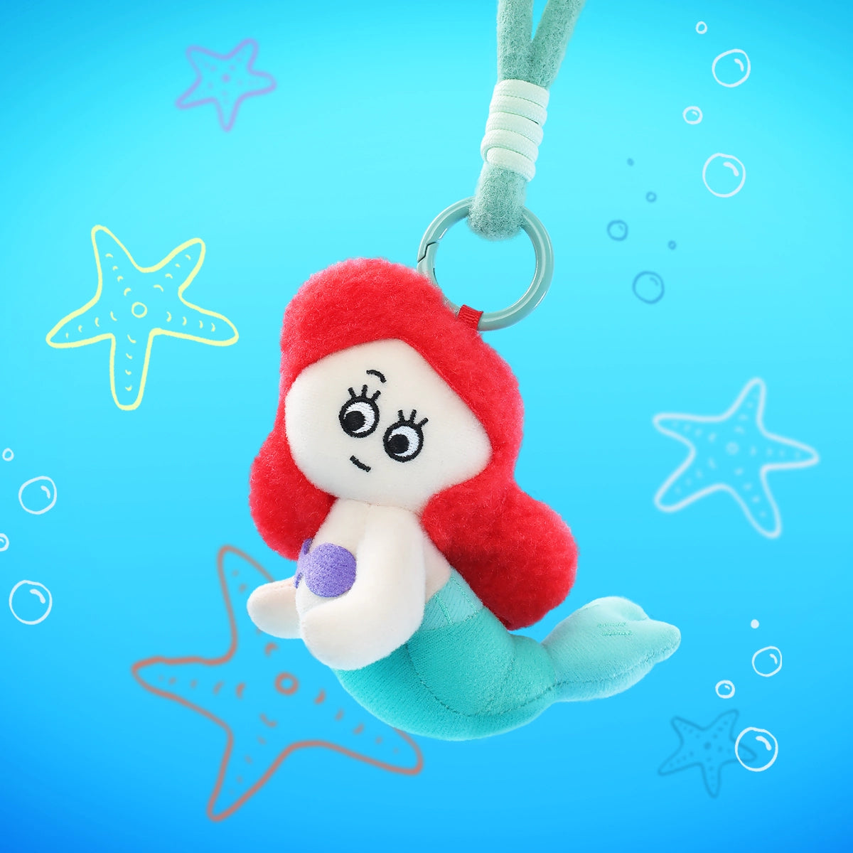 DISNEY PRINCESSES ON THE RUN Móc Khóa Thú Nhồi Bông