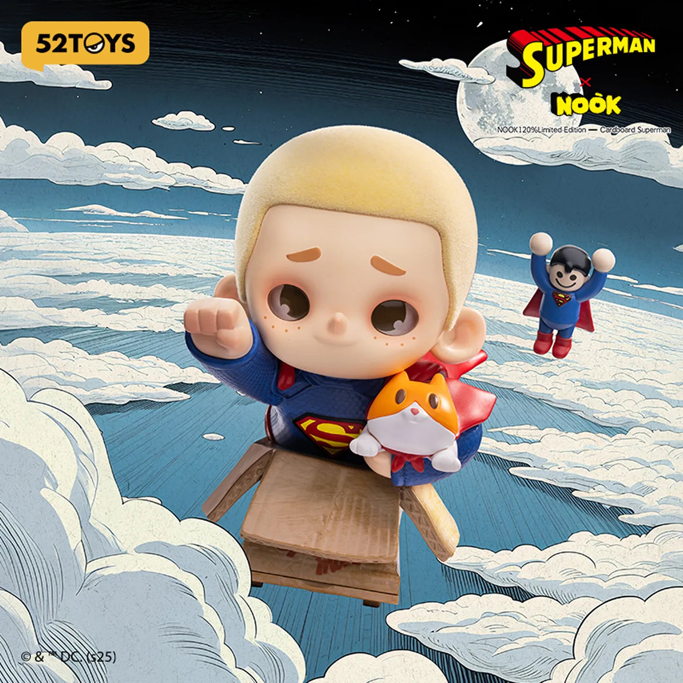 NOOK 120% LIMITED EDITION- CARDBOARD SUPERMAN