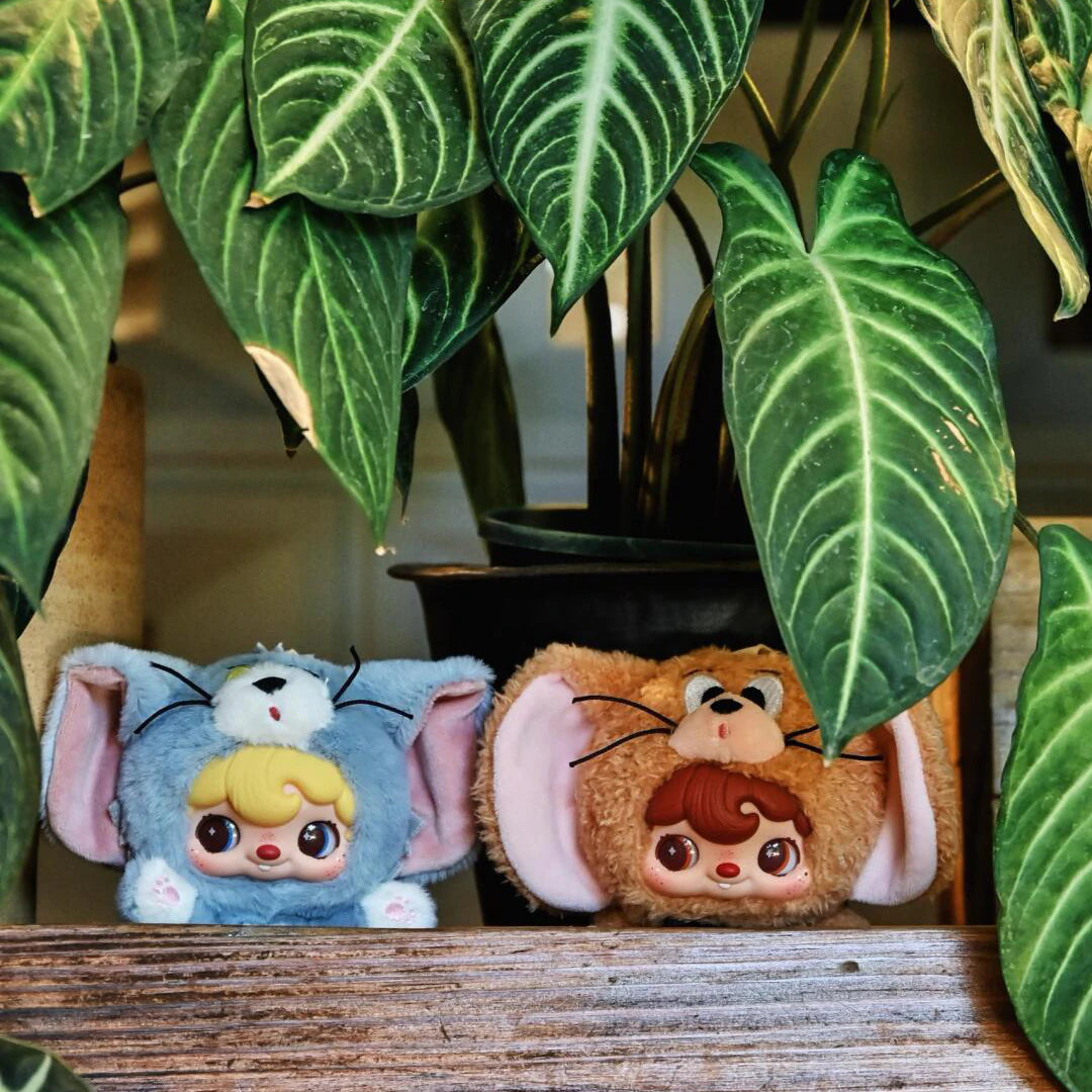 POUKAPOUKA × TOM AND JERRY U-NIQUE FRIEND VINYL PLUSH BLIND BOX