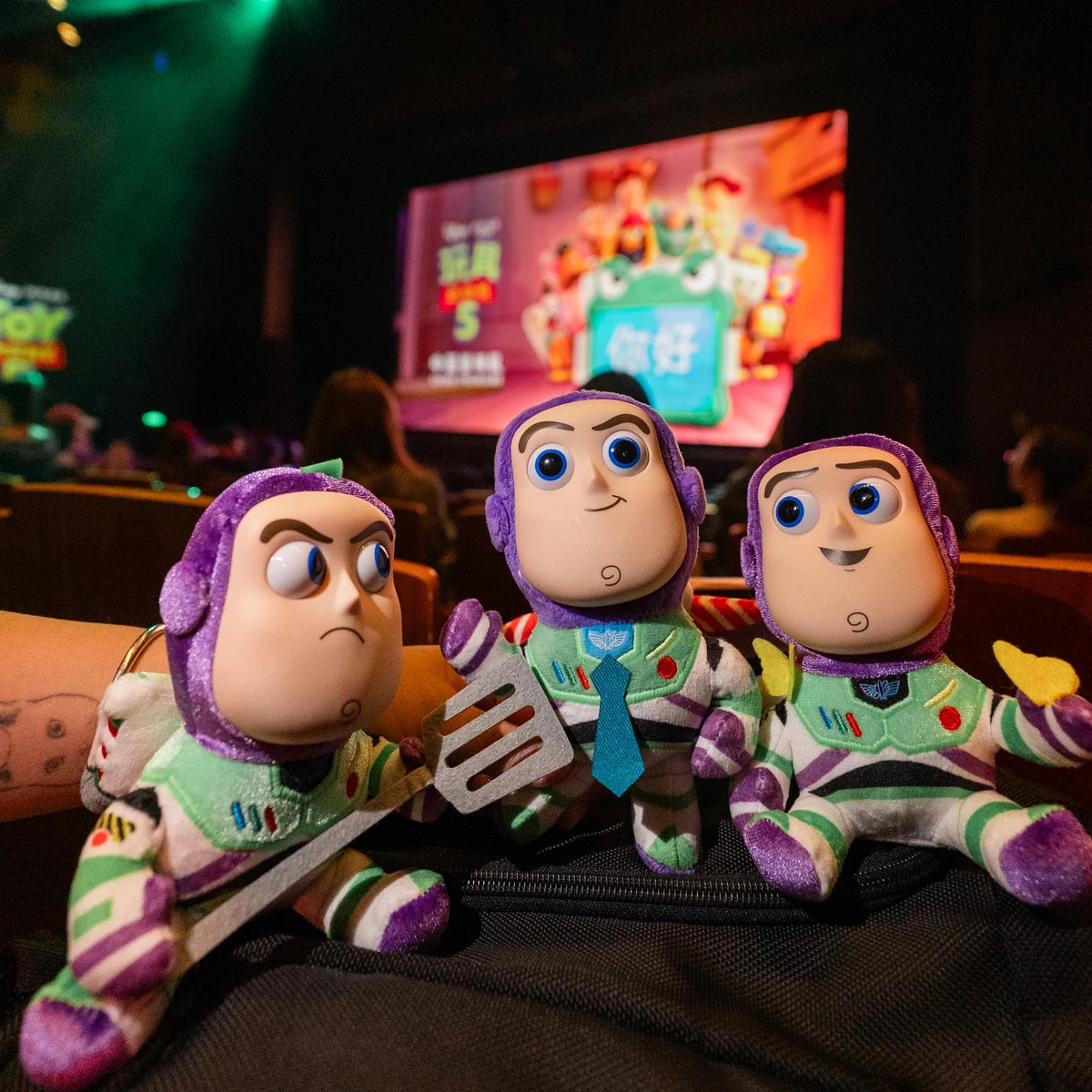 DISNEY PIXAR TOY STORY 5 BUZZ LIGHTYEAR SERIES PLUSH CHARM KEYCHAIN