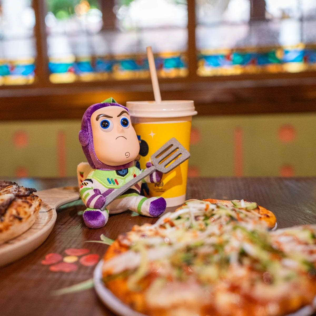DISNEY PIXAR TOY STORY 5 BUZZ LIGHTYEAR SERIES PLUSH CHARM KEYCHAIN