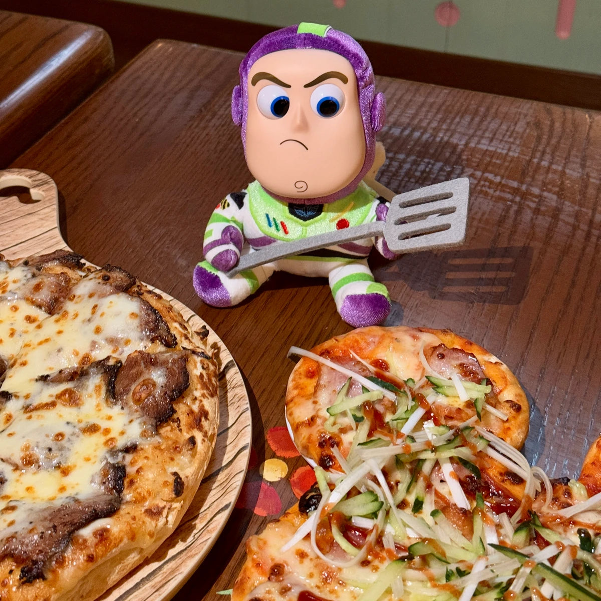 DISNEY PIXAR TOY STORY 5 BUZZ LIGHTYEAR SERIES PLUSH CHARM KEYCHAIN