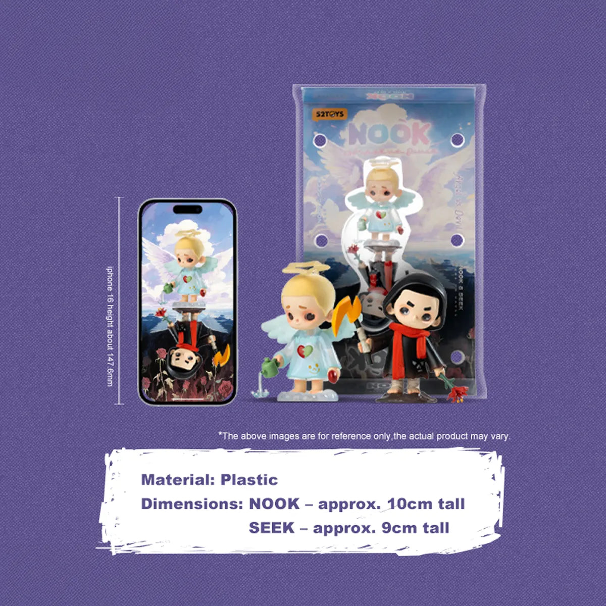 NOOK & SEEK – ANGEL VS DEVIL 100% LIMITED EDITION