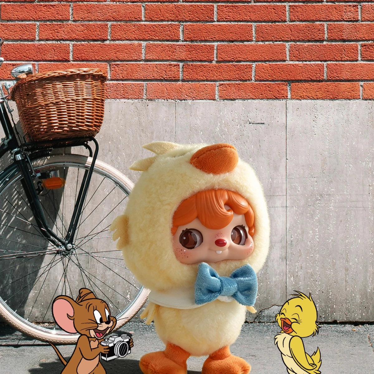POUKAPOUKA × TOM AND JERRY U-NIQUE FRIEND VINYL PLUSH BLIND BOX
