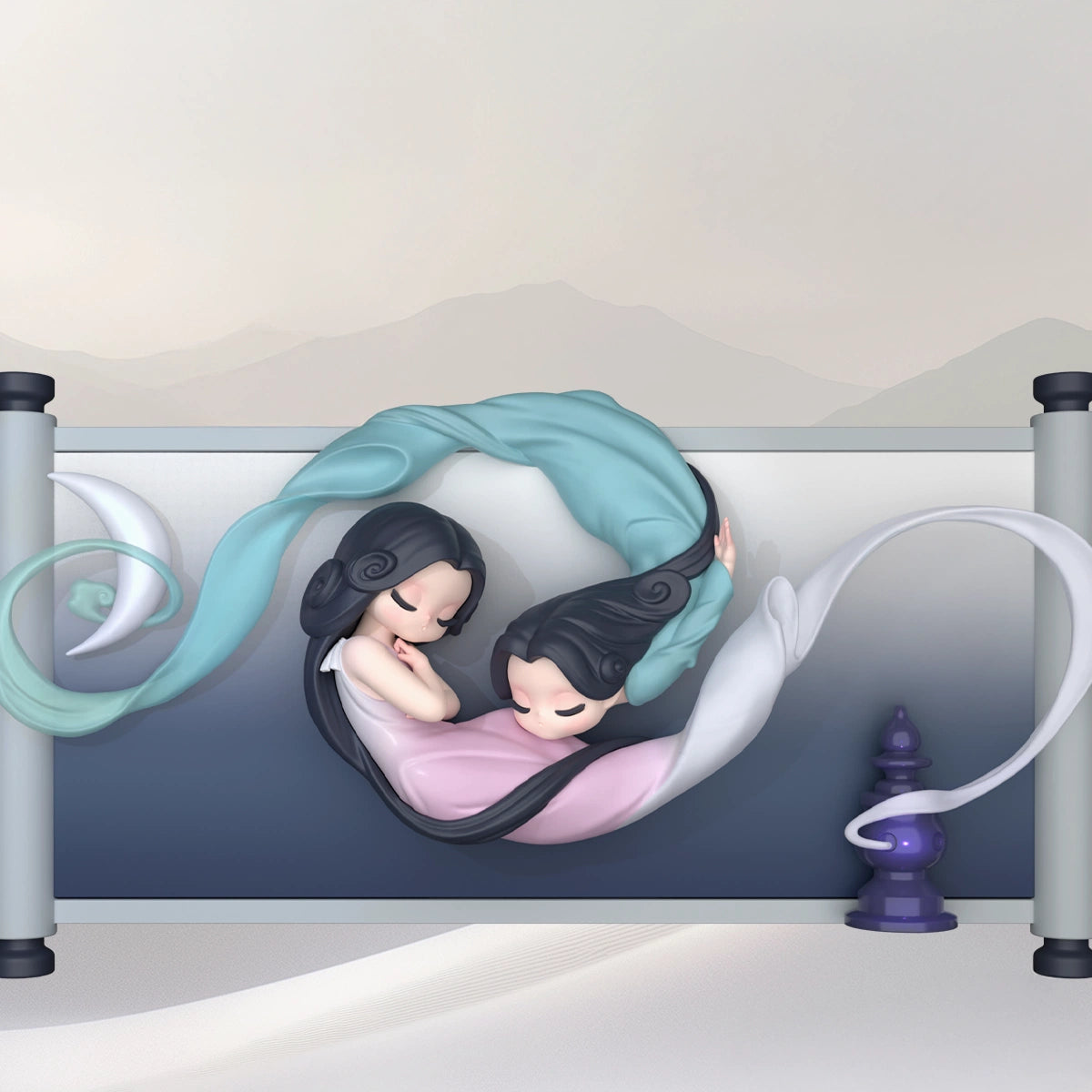 SLEEP CHINESE SCROLLS