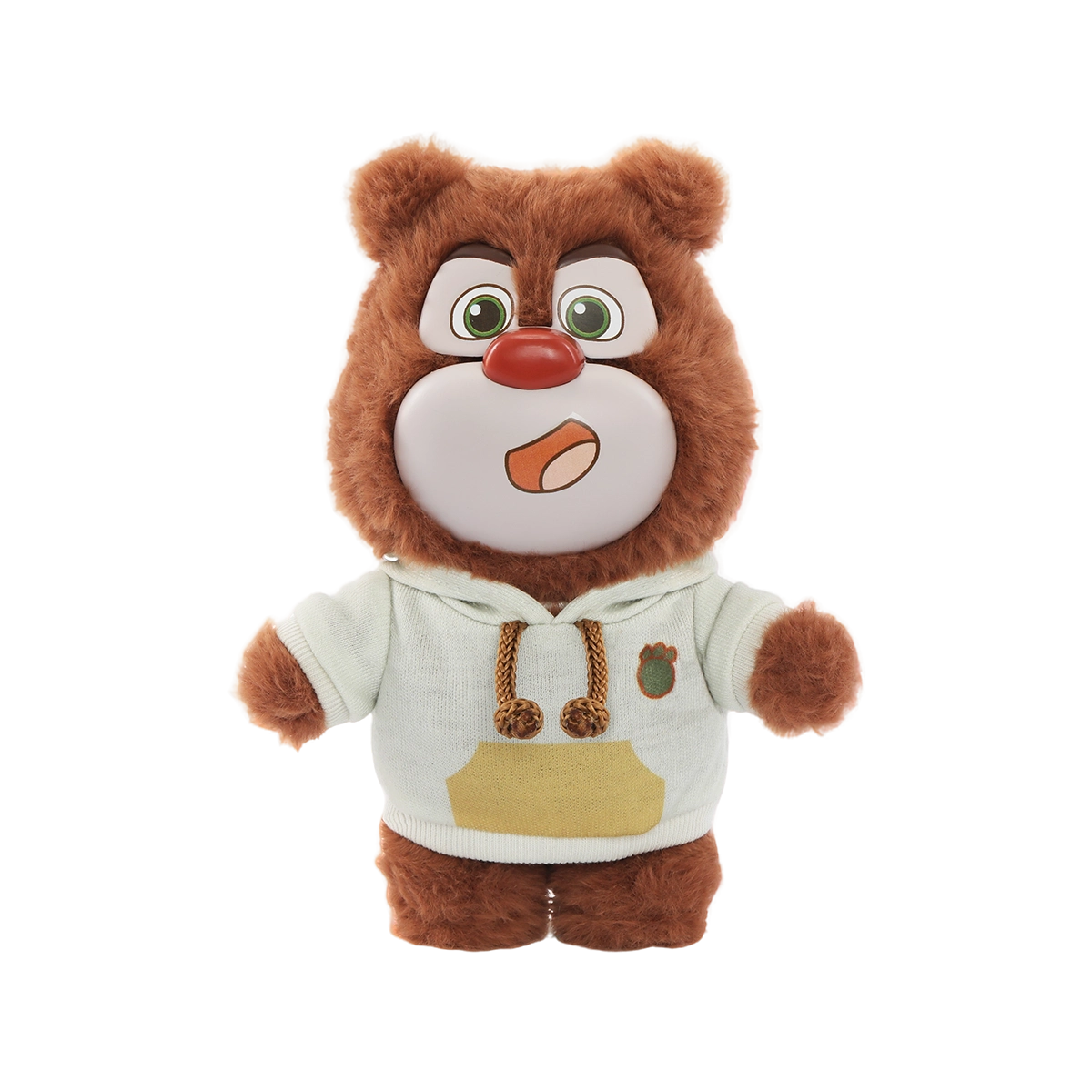 Circus Master: yellow Bramble bear in clown collar, party hat and polka-dot bloomers, Boonie Bears