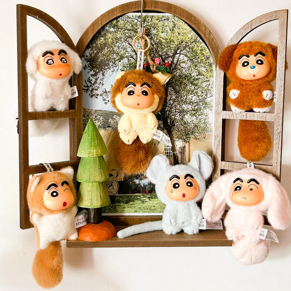 Crayon Shinchan Big Tails Series 2 single blind box, 6 designs plus 1 secret