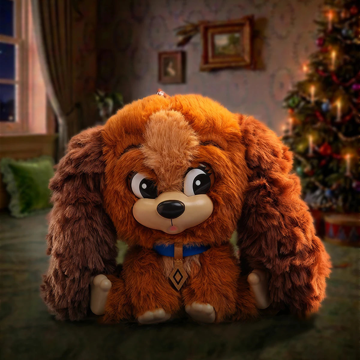 Lady plush charm from the Disney Cats & Dogs Buddies Series
