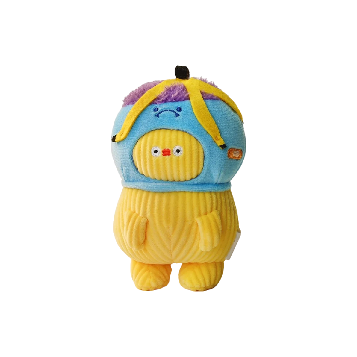 Main product view in gray and brown tones from FLABJACKS THE BIG FEELS SERIES PLUSH CHARM by 52TOYS
