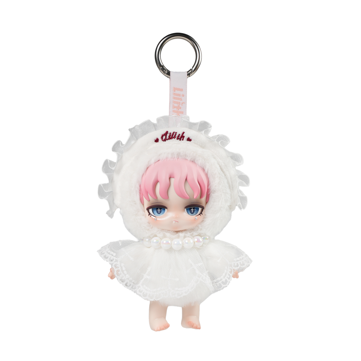 Collectible character design in pink tones from LILITH FORBIDDEN COVENANT by 52TOYS