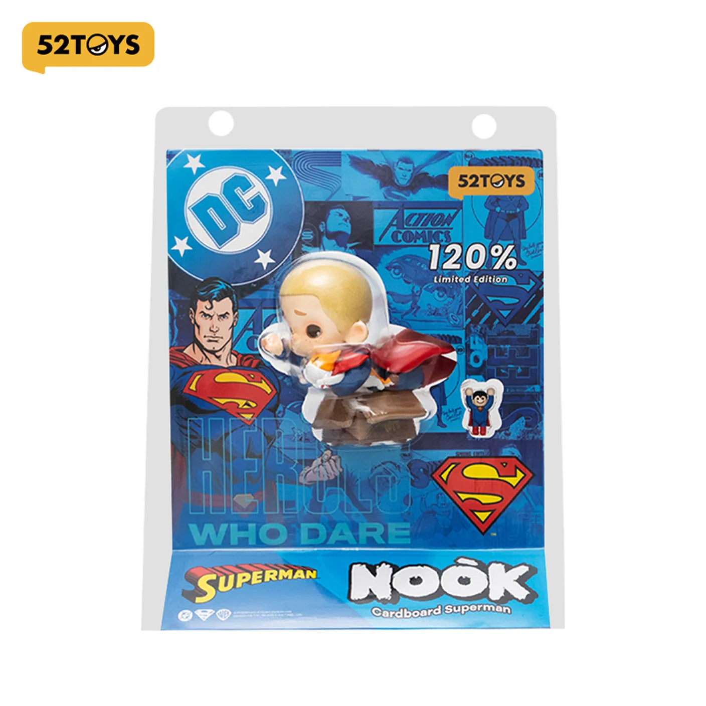 NOOK 120% LIMITED EDITION- CARDBOARD SUPERMAN