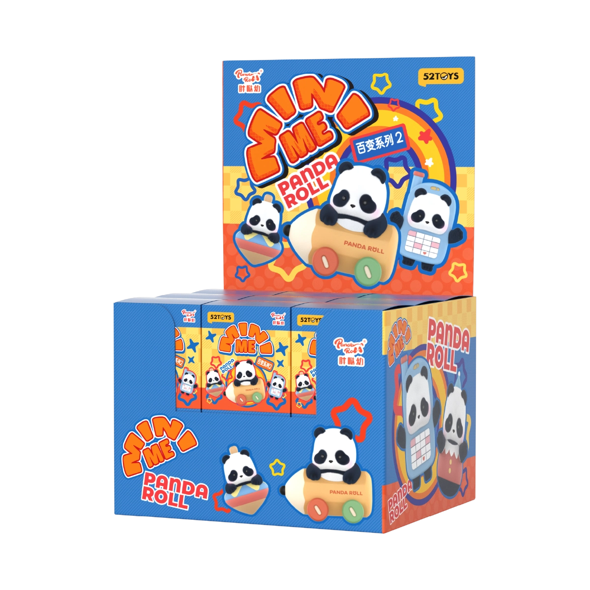 Panda Roll MiniMe Mix & Match Crew Series 2 full display case