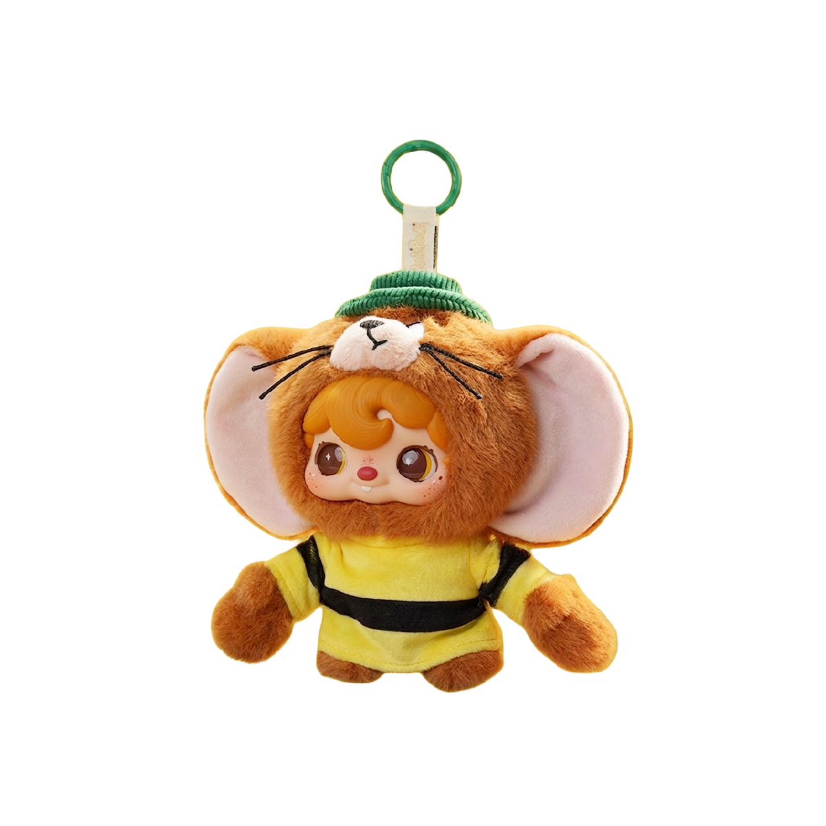Main product view in orange and brown tones from POUKAPOUKA × TOM AND JERRY U-NIQUE FRIEND VINYL PLUSH BLIND BOX by 52TOYS