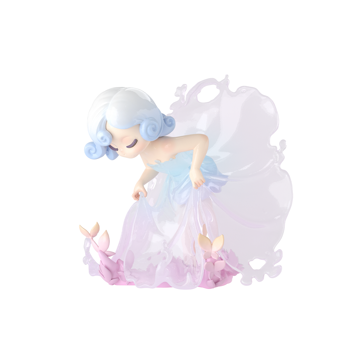 Sea Waves elf in a translucent wave-and-butterfly gown, Sleep Dreamland Elves