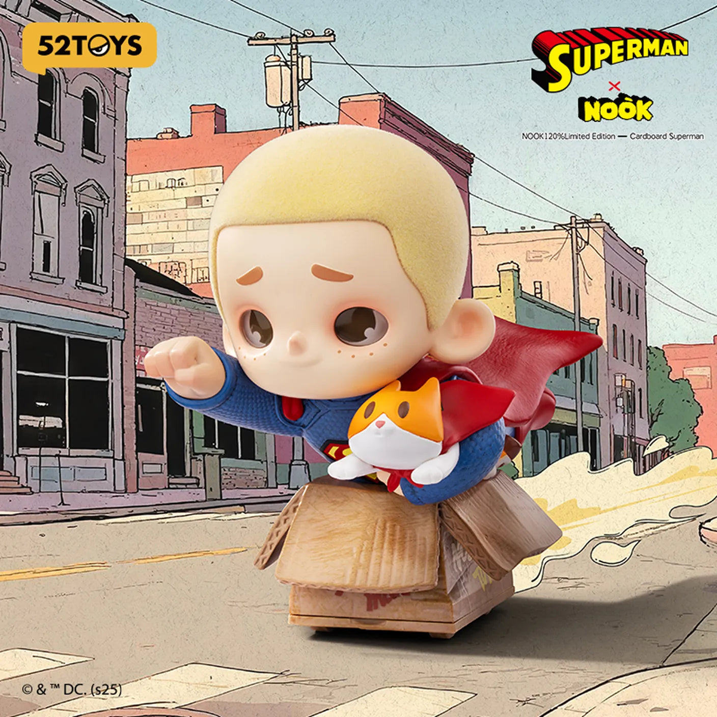 NOOK 120% LIMITED EDITION- CARDBOARD SUPERMAN