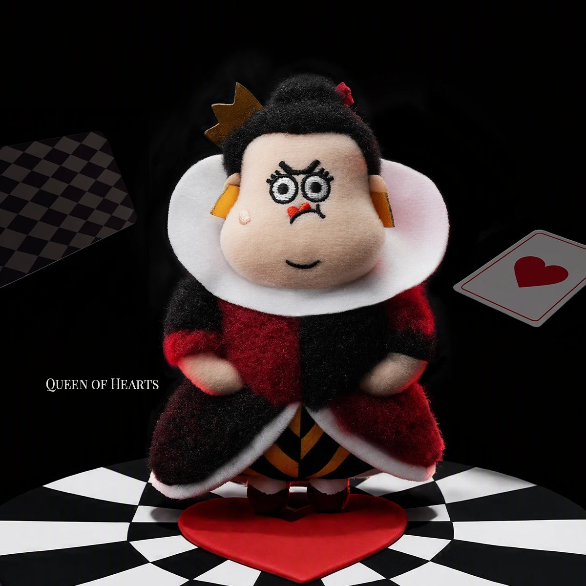 DISNEY VILLAINS ON THE CHASE PLUSH KEYCHAIN
