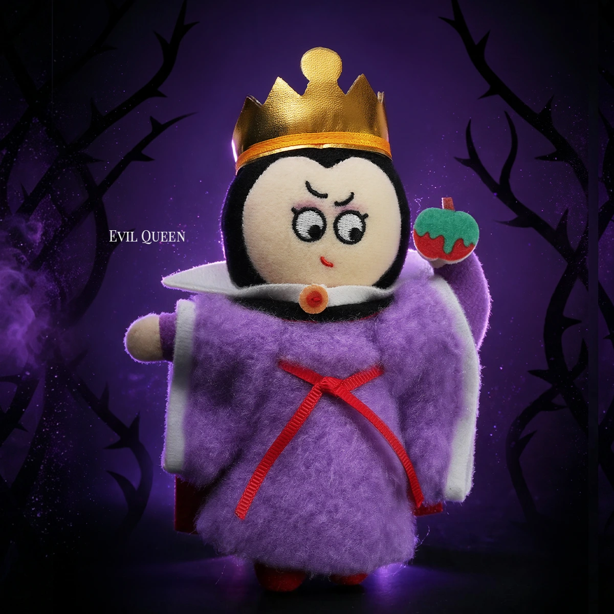 DISNEY VILLAINS ON THE CHASE PLUSH KEYCHAIN