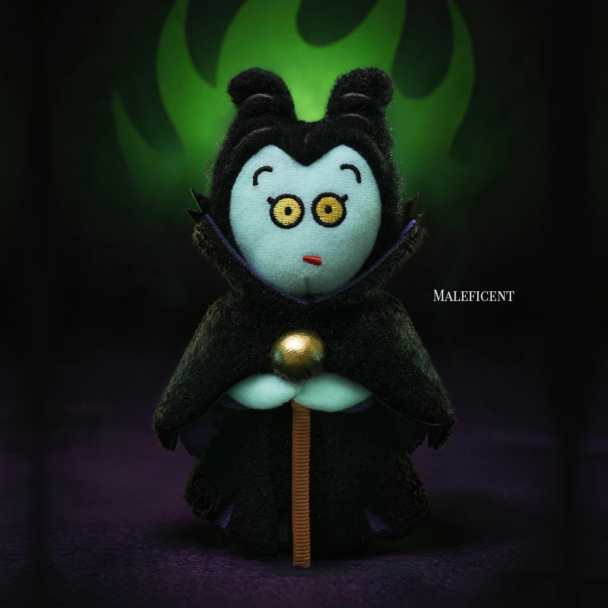 DISNEY VILLAINS ON THE CHASE PLUSH KEYCHAIN
