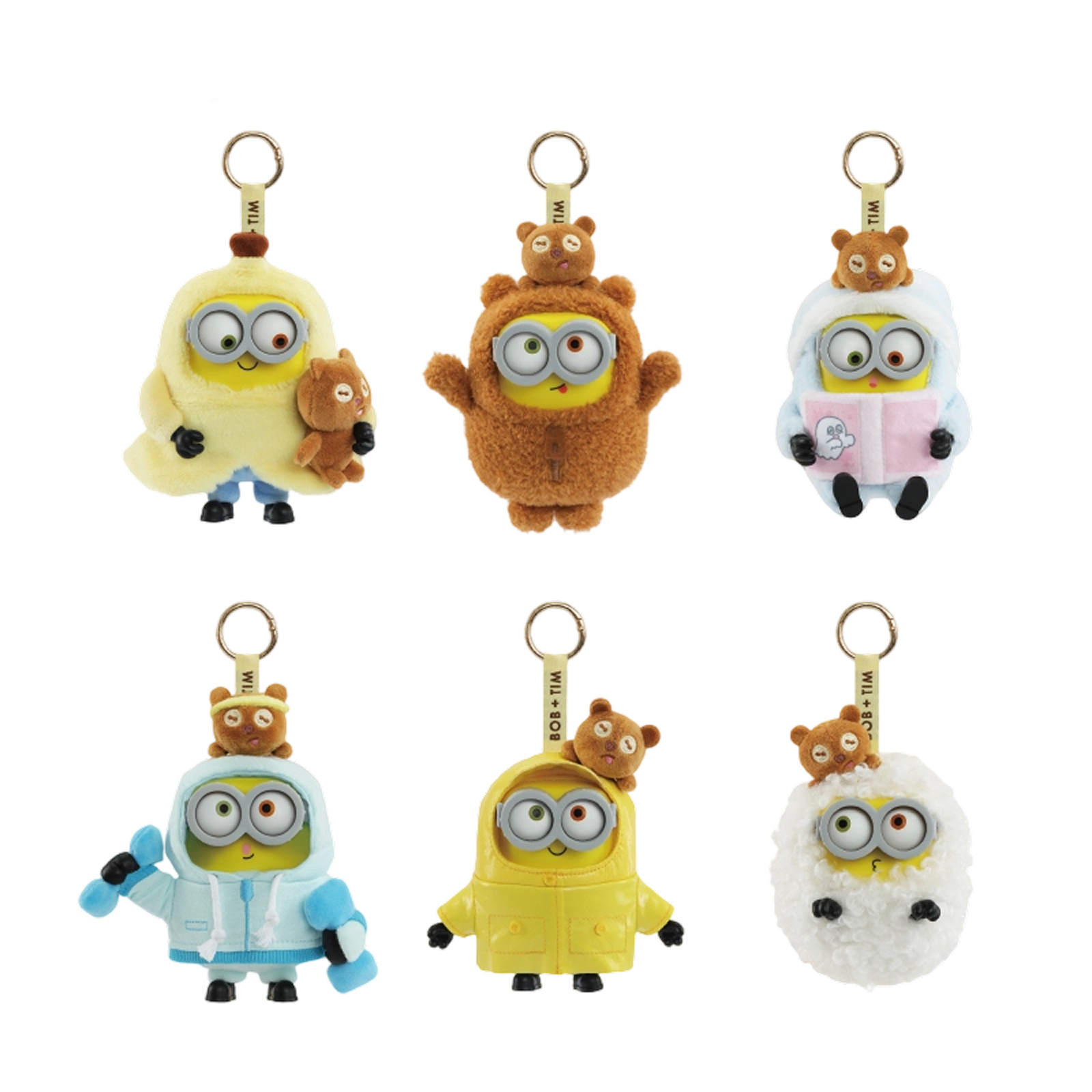 Bob & Tim – Best Buddies Forever Series Vinyl Plush Keychain Blind Box