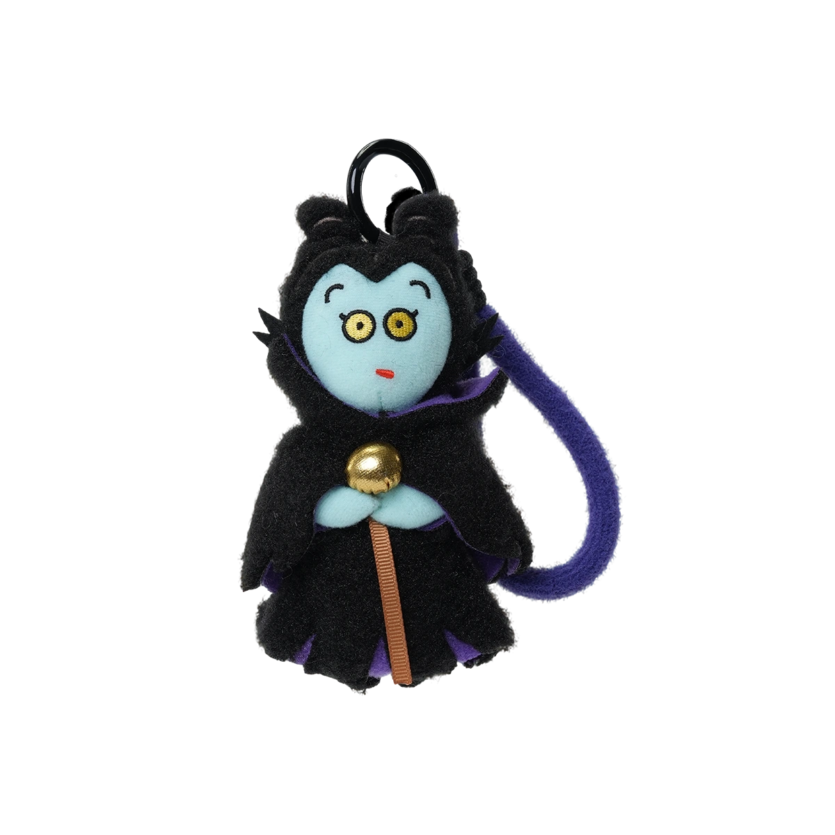 DISNEY VILLAINS ON THE CHASE PLUSH KEYCHAIN