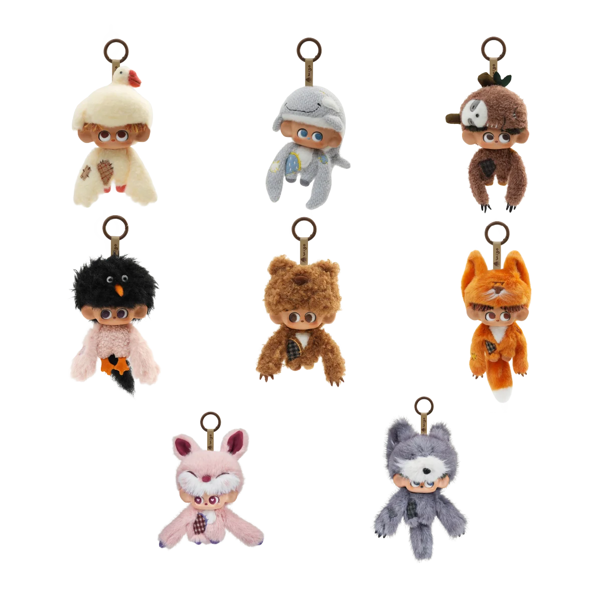 WIGO NATURAL HIGH FAMILY - FLUFFY FRIENDS PARTY VINYL PLUSH BLIND BOX