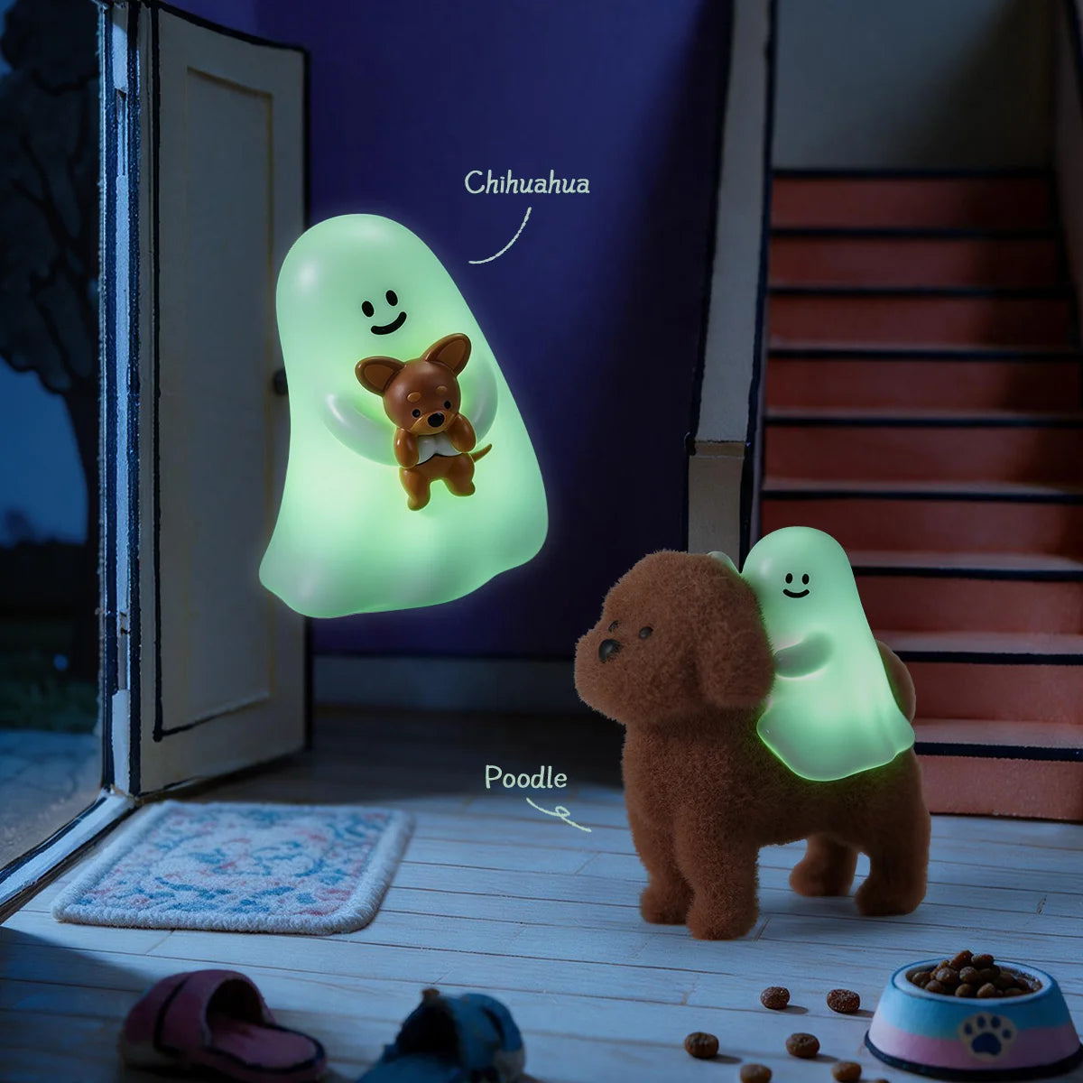 GHODY THE PUPPY DOGS PALS GLOW IN THE DARK SERIES BLIND BOX