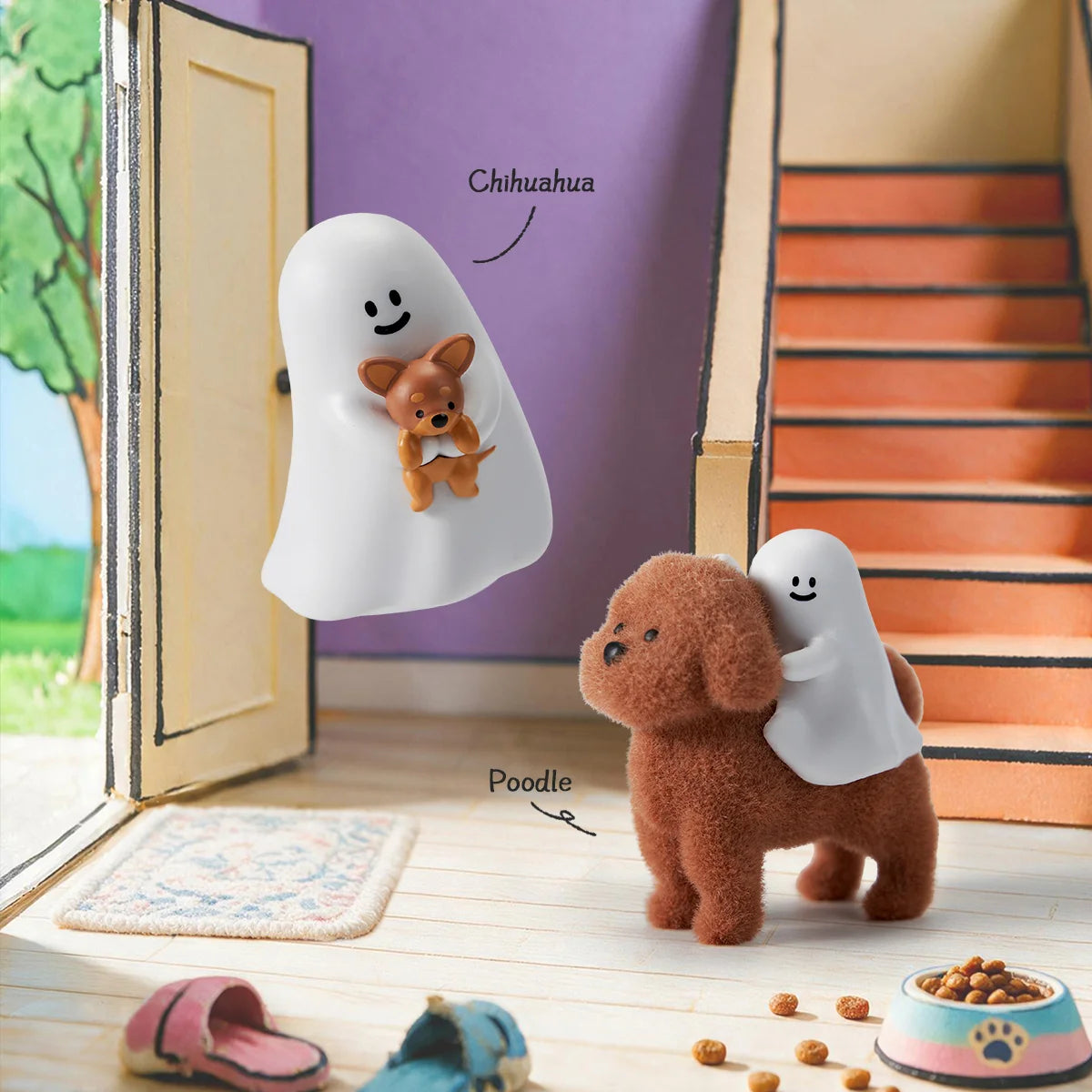 GHODY THE PUPPY DOGS PALS GLOW IN THE DARK SERIES BLIND BOX