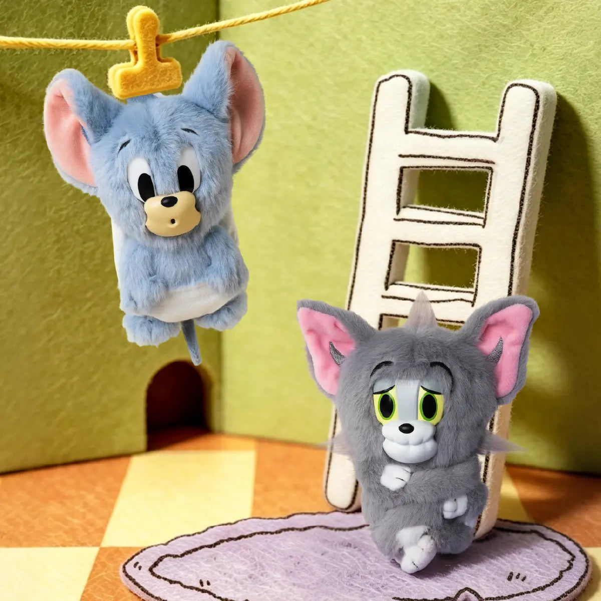 トムとジェリー 奇々怪々 シリーズ ぬいぐるみストラップ