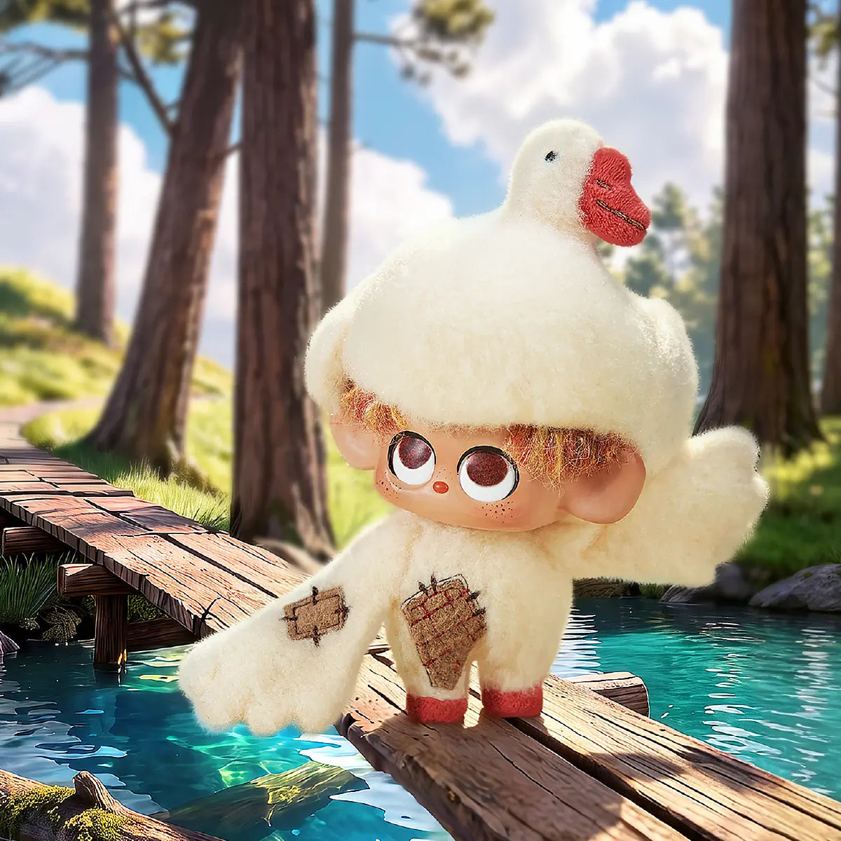 WIGO NATURAL HIGH FAMILY - FLUFFY FRIENDS PARTY VINYL PLUSH BLIND BOX