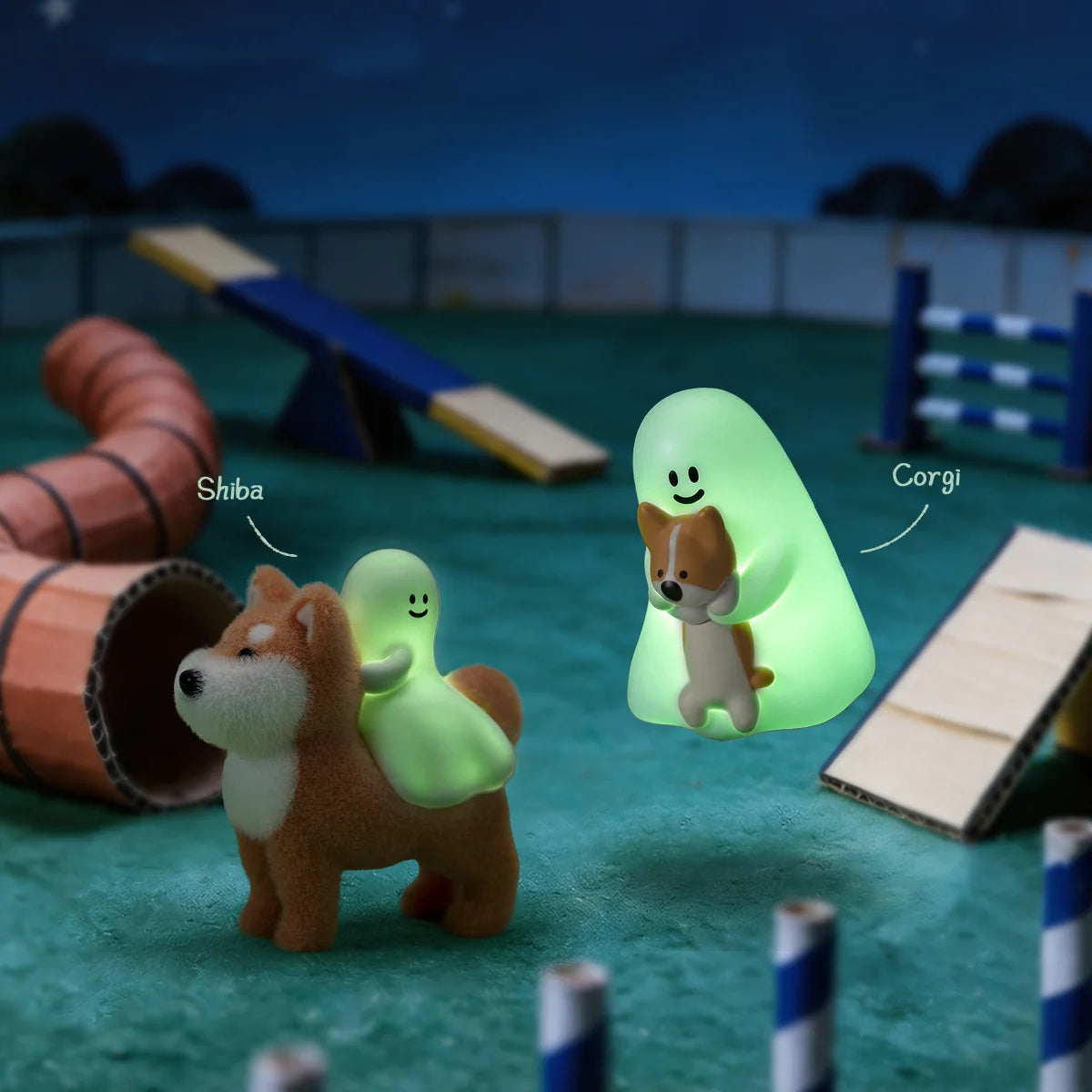 GHODY THE PUPPY DOGS PALS GLOW IN THE DARK SERIES BLIND BOX