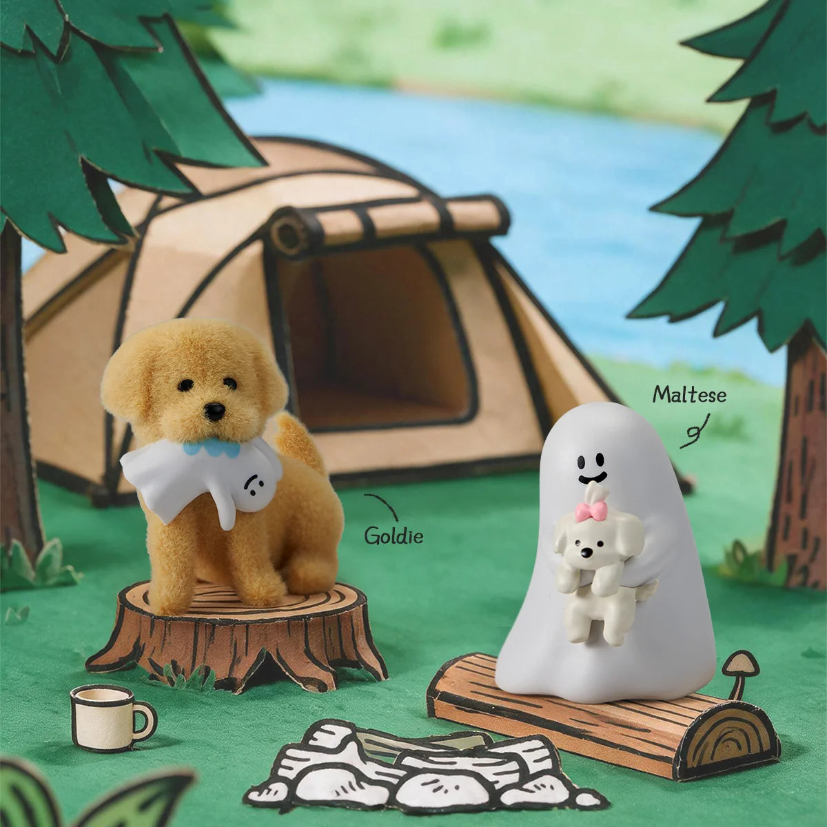 GHODY THE PUPPY DOGS PALS GLOW IN THE DARK SERIES BLIND BOX