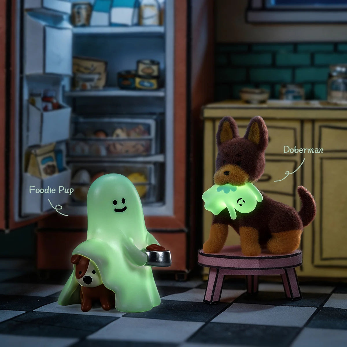 GHODY THE PUPPY DOGS PALS GLOW IN THE DARK SERIES BLIND BOX