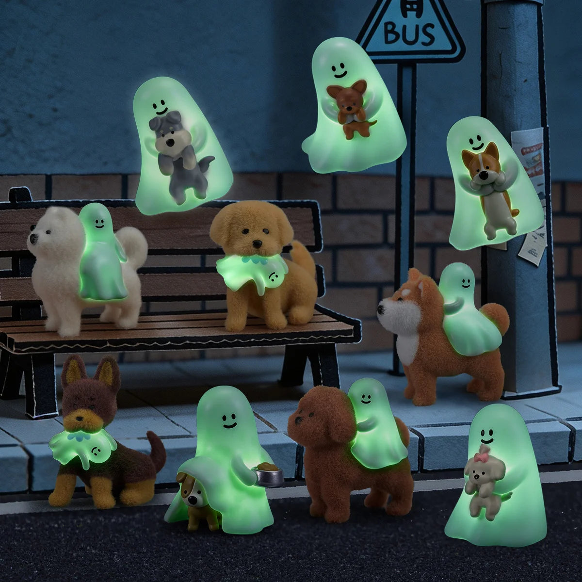 GHODY THE PUPPY DOGS PALS GLOW IN THE DARK SERIES BLIND BOX