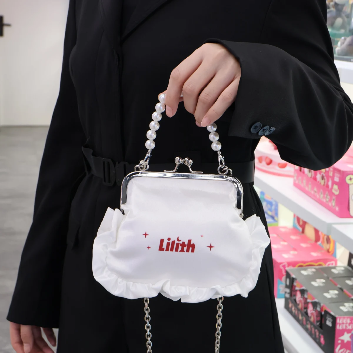 LILITH FORBIDDEN COVENANT Túi Đeo Chéo - TRẮNG