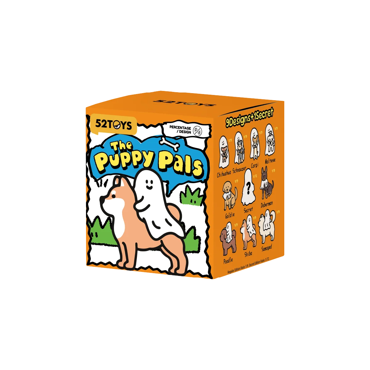 GHODY THE PUPPY DOGS PALS GLOW IN THE DARK SERIES BLIND BOX