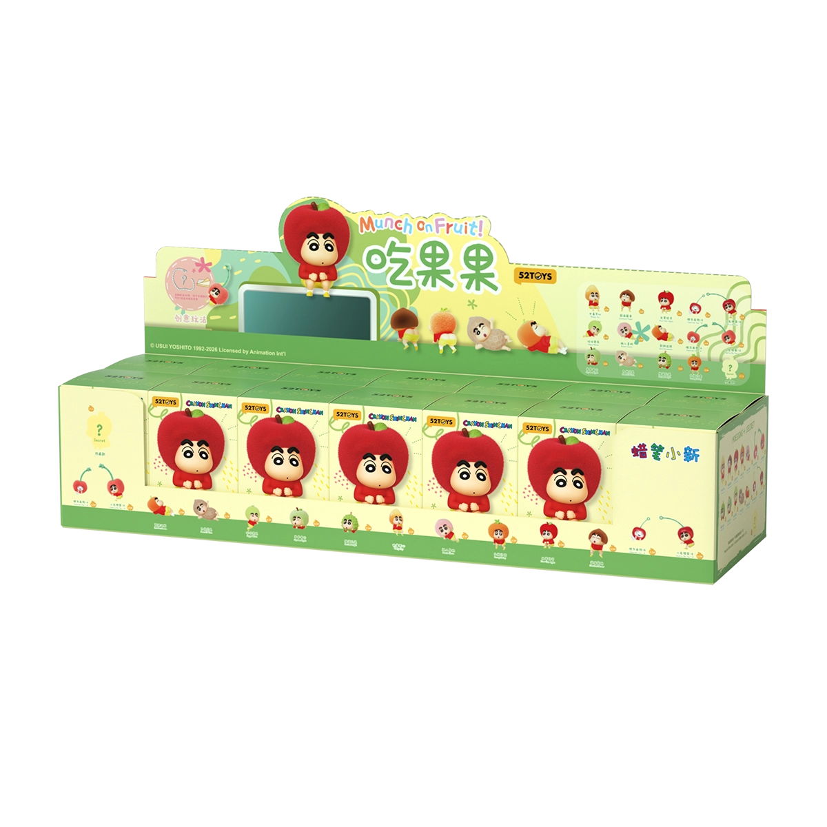 CRAYON SHINCHAN MUNCH ON FRUIT