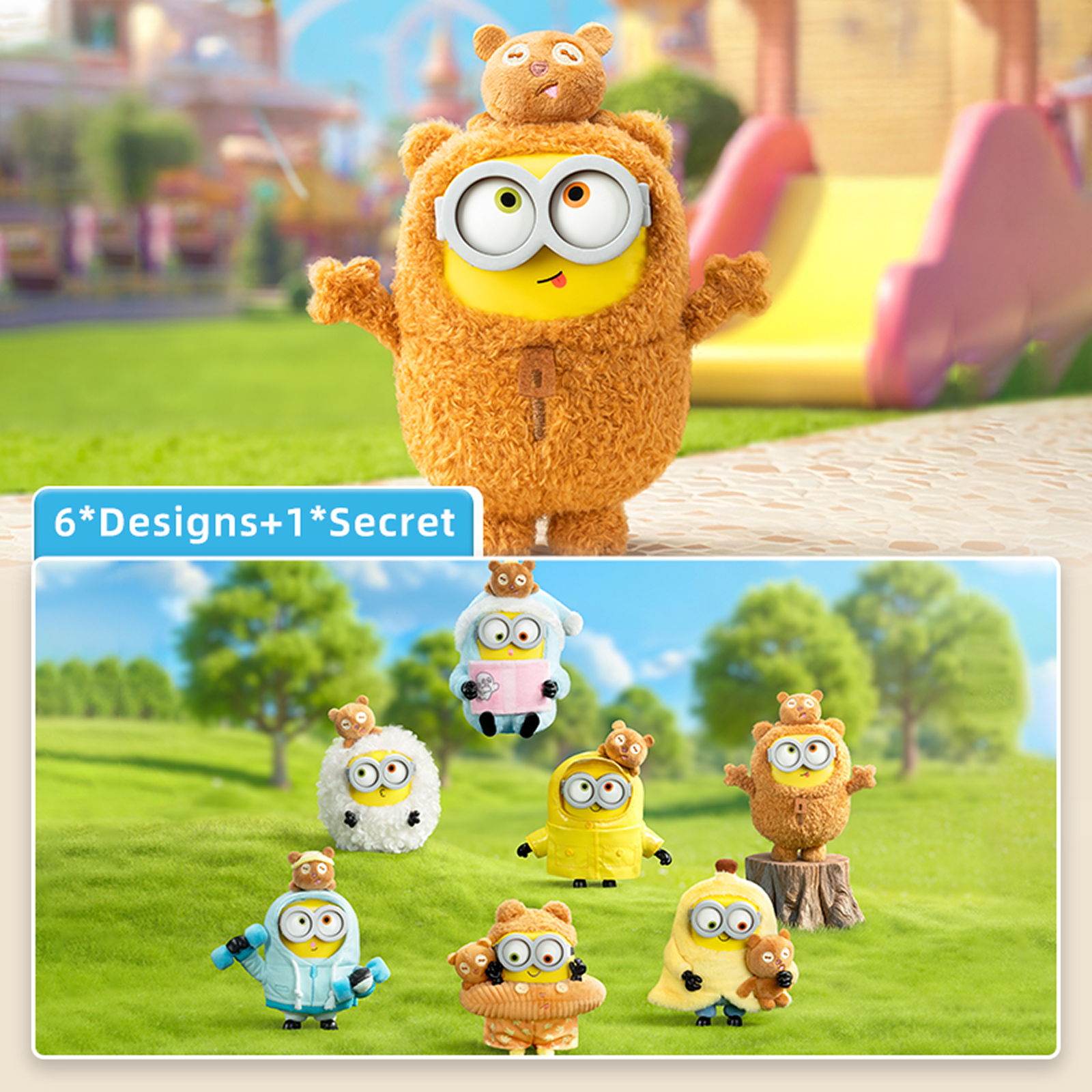 Bob & Tim – Best Buddies Forever Series Vinyl Plush Keychain Blind Box