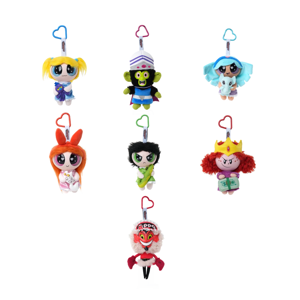 THE POWERPUFF GIRLS GOOD MORNING TOWNSVILLE SERIES PLUSH CHARM